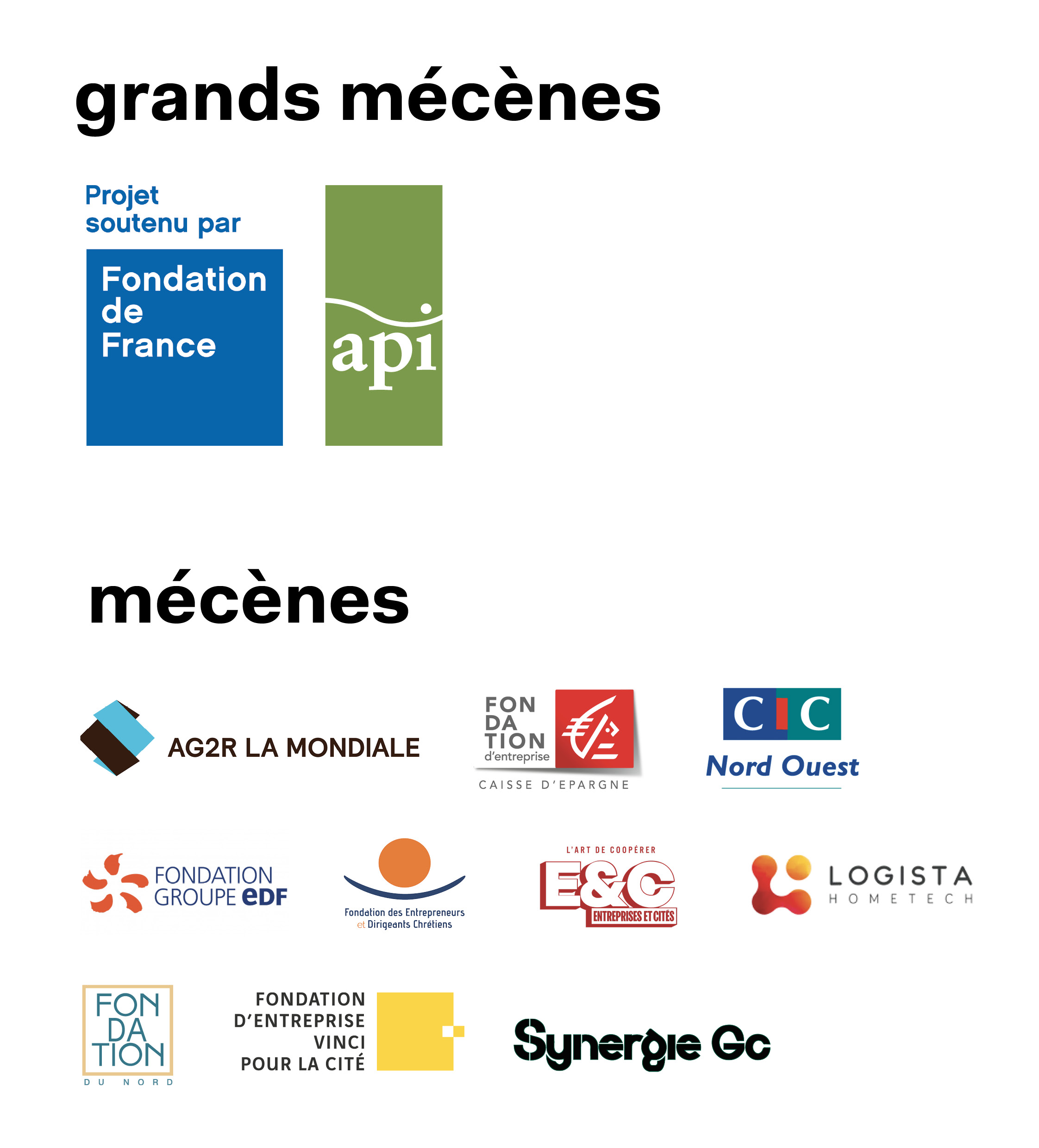 Affiche Mécènes 1